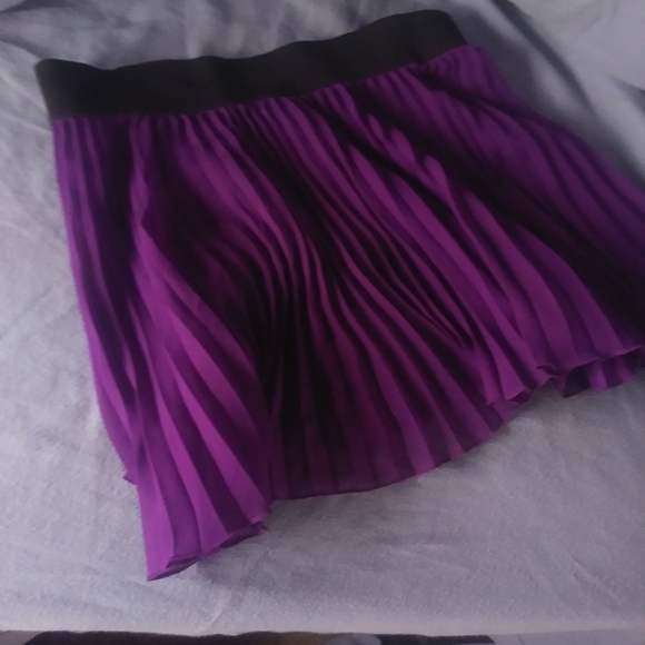 Purple Flirty Skirt - Picture 3 of 6
